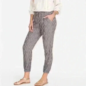 Johnny Was Pete & Greta Women's Embroidered Jogger Pants Size XS Diamond